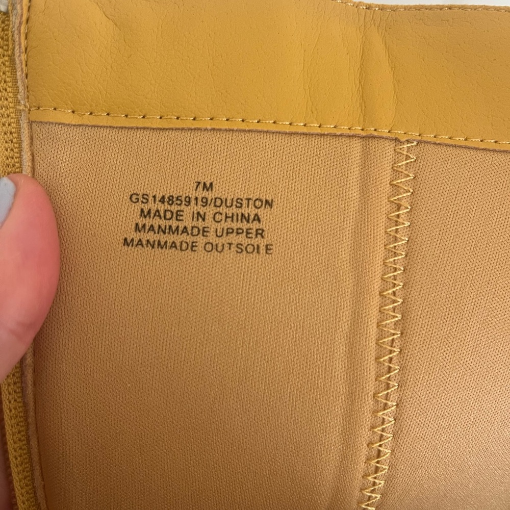 Banana Yellow Riding Boot - Picture 4 of 4